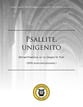 Psallite SATB choral sheet music cover